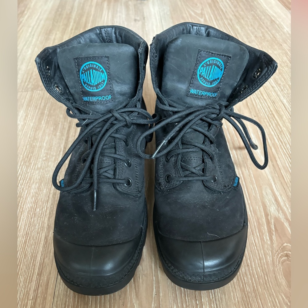 Palladium Black Boots Women’s Size 7.5